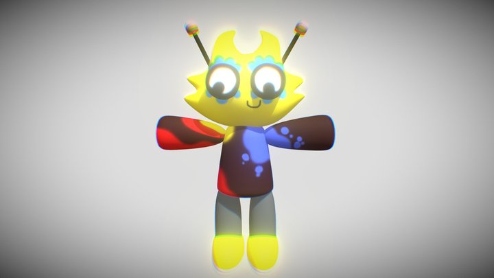 teoryshka(RU Banban youtuber) 3D Model
