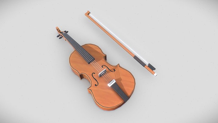 Violin Simple - Stylized