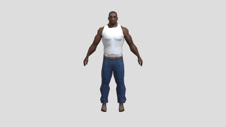 cj_from_gta_sanandreas(Copy) 3D Model
