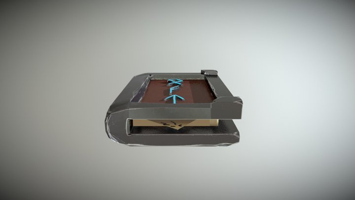 Runed_Book 3D Model