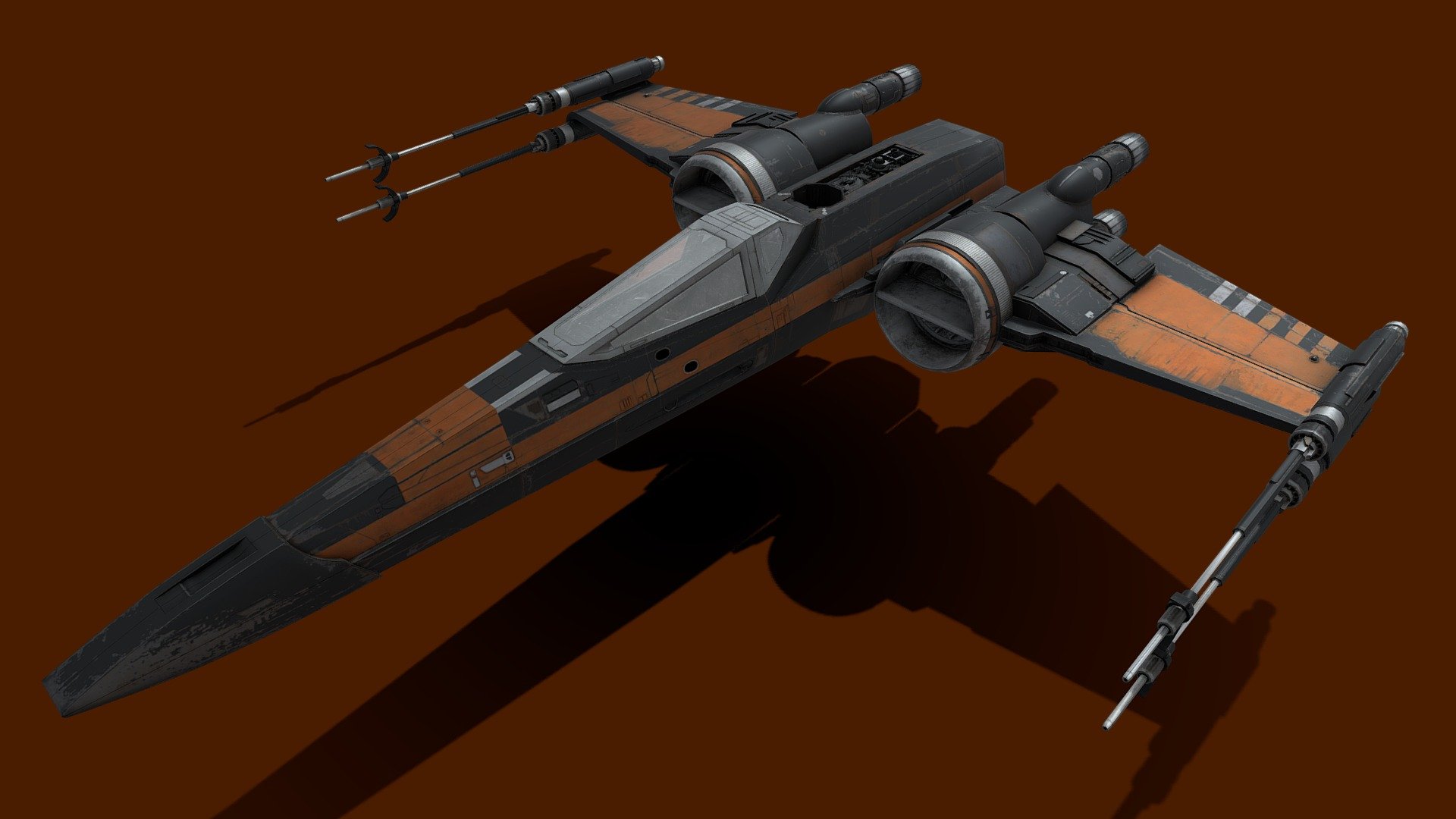 T-70 X-wing Starfighter - Download Free 3D model by 𝓵𝓲𝓰𝓱𝓽𝔀𝓪𝓻𝓻𝓲𝓸𝓻 ...