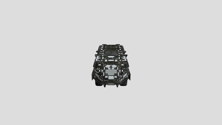 gaming vehicle tank 3D Model