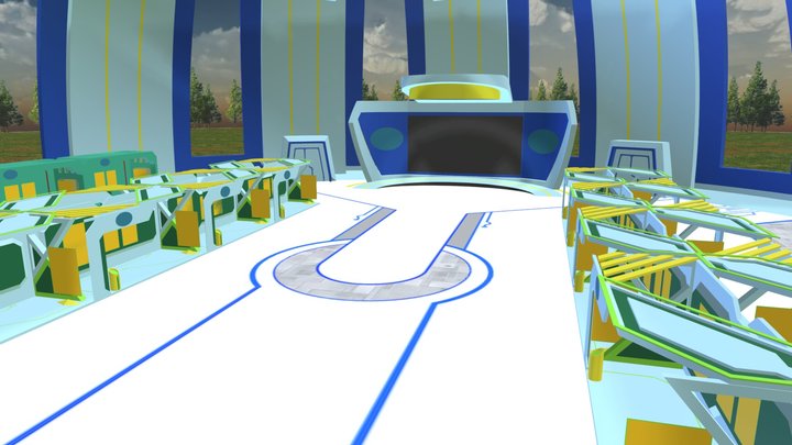 [WORK] Virtual Venue Dome 3D Model