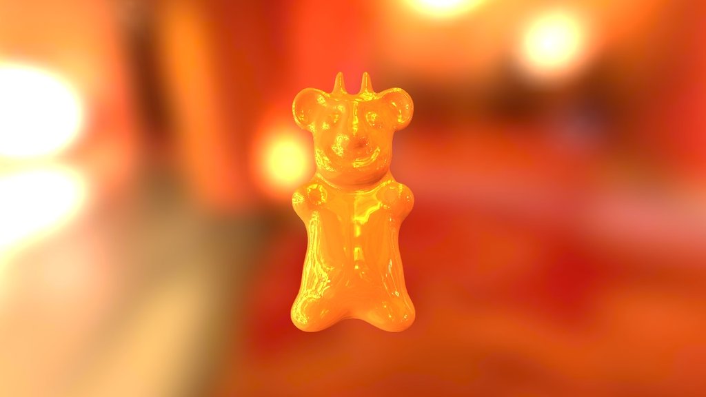 Golden Devil Koala Gummy Bear