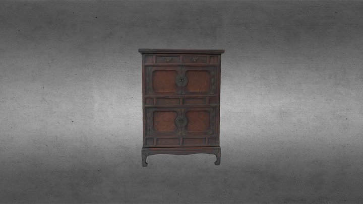 경기도박물관_경기이층장(3673-000) 3D Model