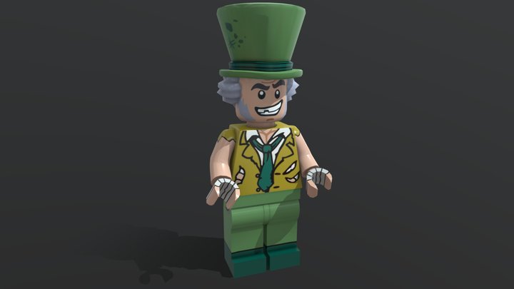 Lego Hatter 3D Model