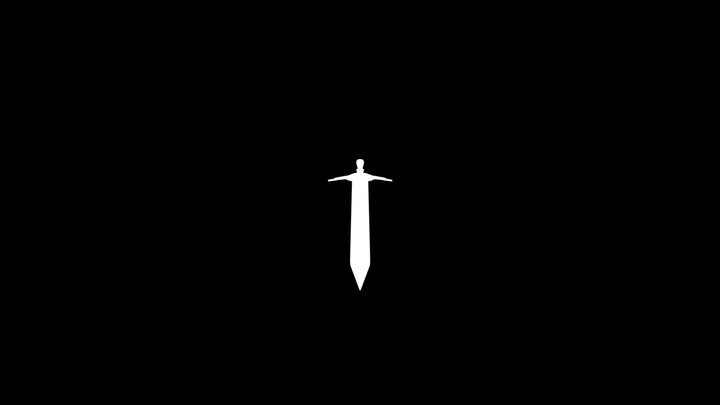 Olden Sword. 3D Model