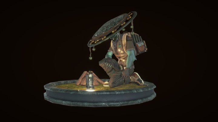 Birokia Avdenturer Posing | Syriko | 3D Model