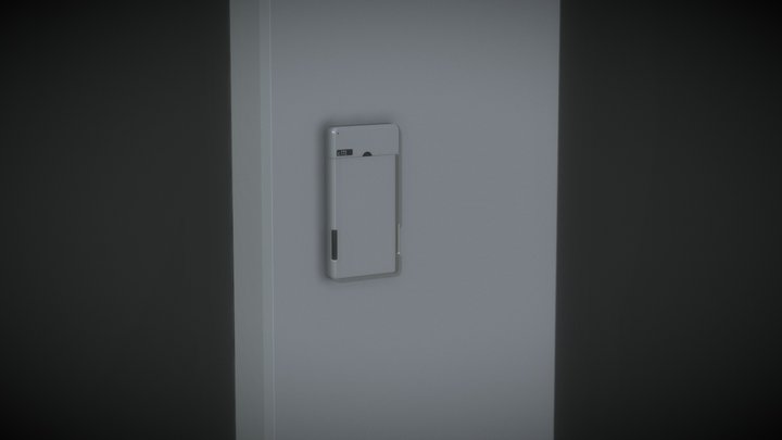 Semi-futuristic Entry Device 3D Model
