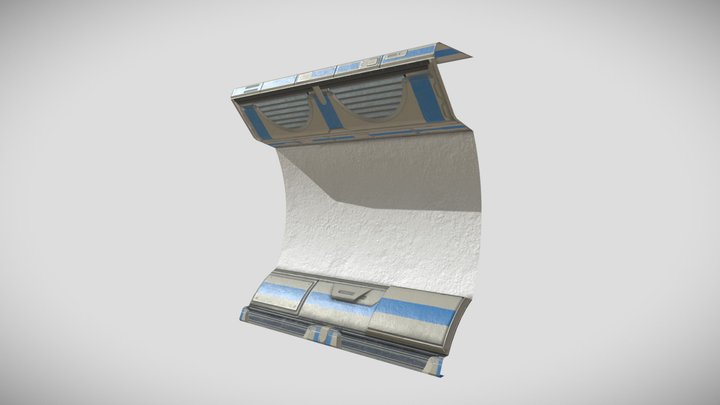 TTIOT - Modular Wall Medium A 3D Model