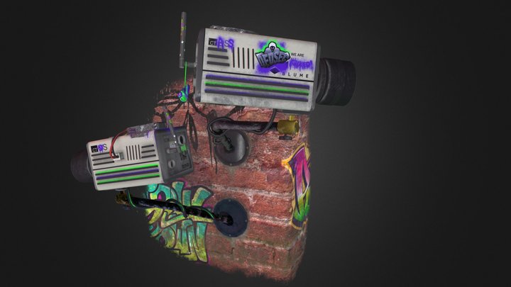 Security Camera from DedSec (Watch Dogs) 3D Model