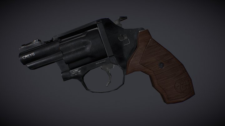 Revolver 3D Model