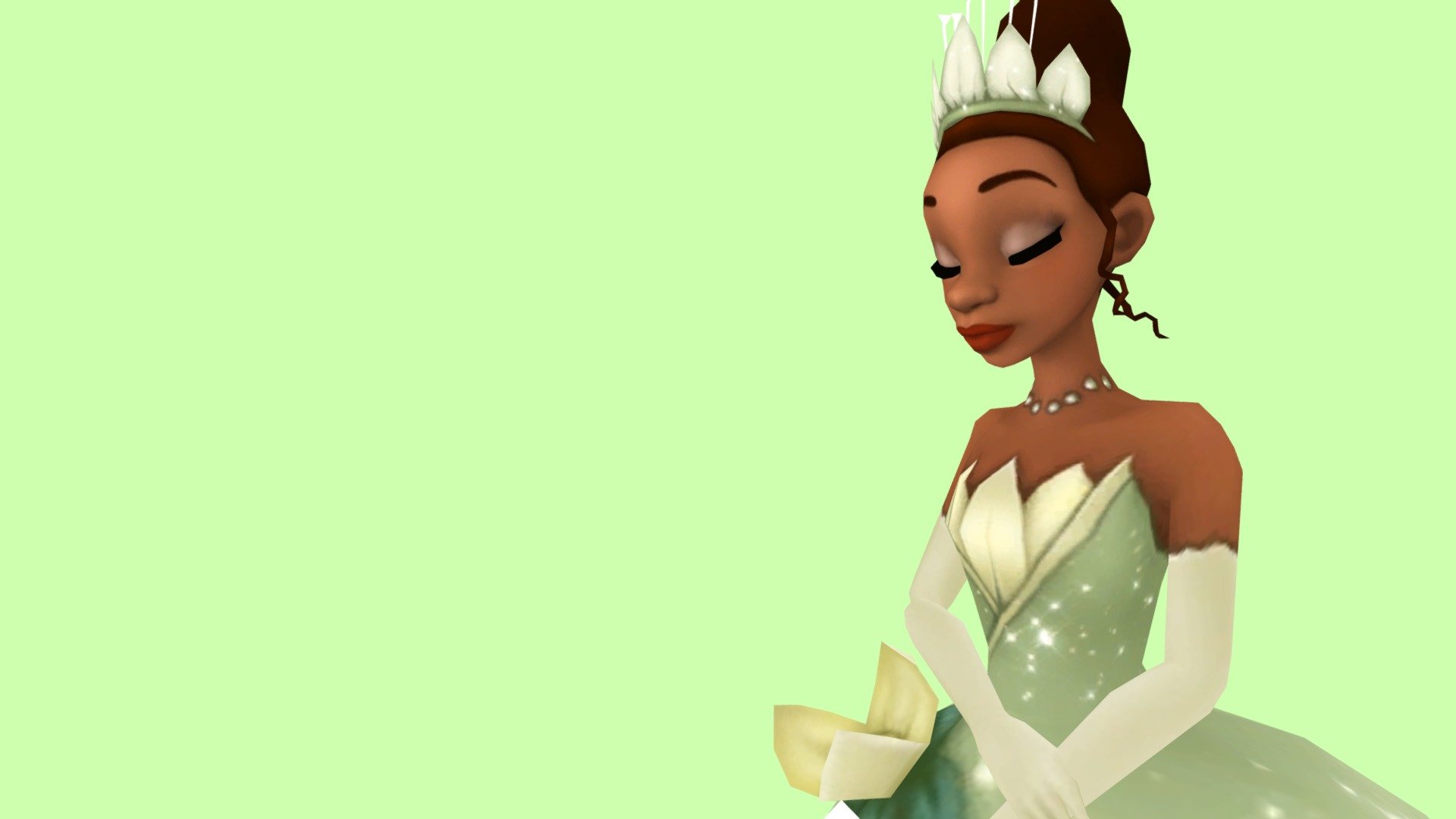Tiana Disney Princess Film Desktop Wallpaper  Princess Tiana Happy 1st  Birthday HD Png Download  vhv