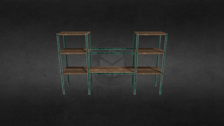 Shelf Empty 3D Model