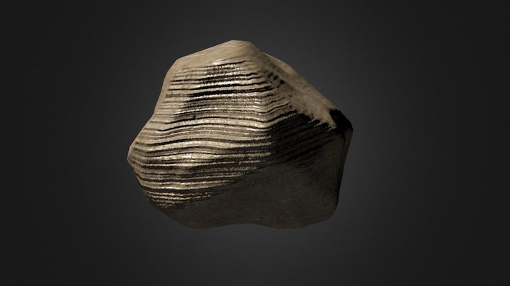 Sedimentary Rock 3 3D Model
