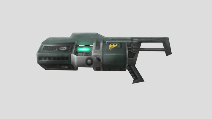 displacer cannon 3D Model