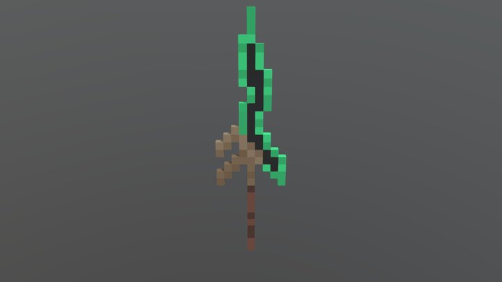Kasaka's Venom Fang Minecraft 3D Model