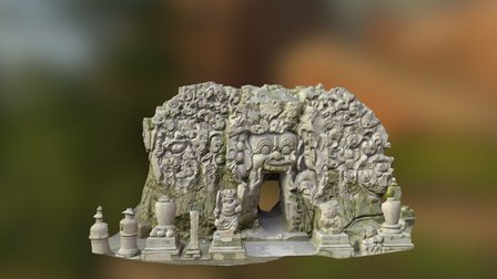Goa Gajah 3D Model
