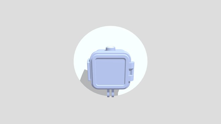 DJI Osmo Action 2 Dome Port by SJPRO 3D Model