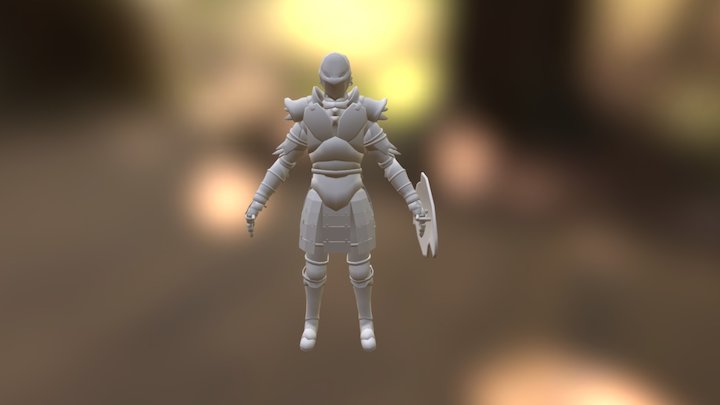 ANG Soldier 3D Model