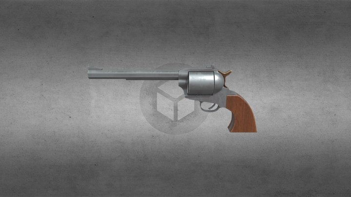 Bad Boy44 Mag 3D Model