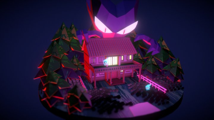 The Old Château 3D Model