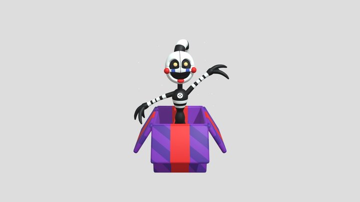 Adventure Security Puppet 3D Model