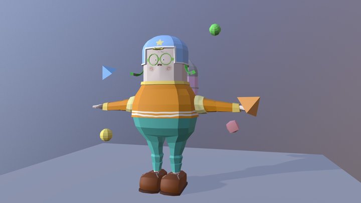 Bubblewarrior 3D Model