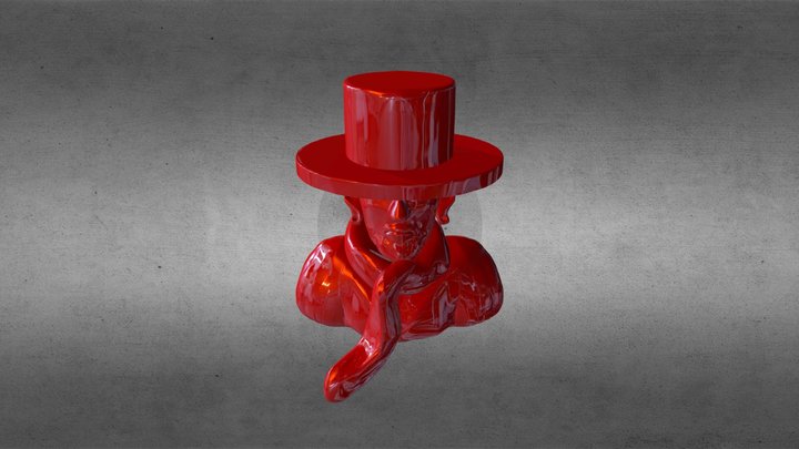 V 3D Model