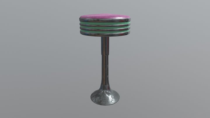 StoolMapCreation_PabloMarquez 3D Model