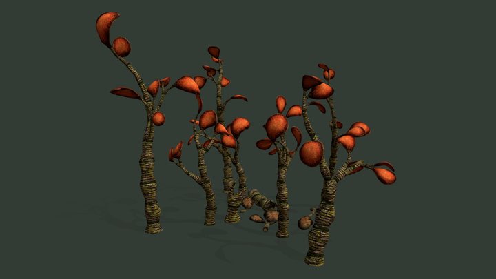 Mushroom Trees - Shipal-Shin (Morrowind) 3D Model