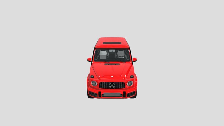 Mersedes-Benz G63 AMG 3D Model