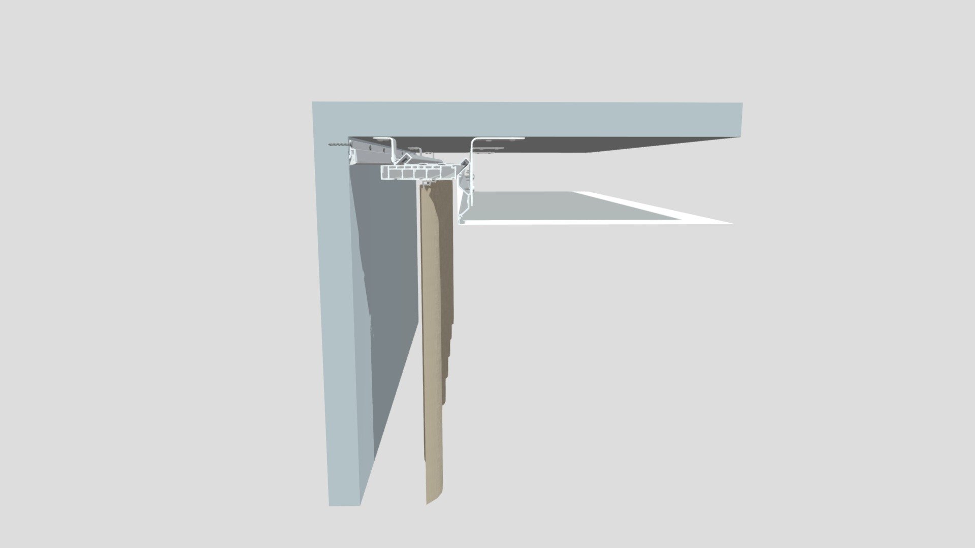 Подгардинник Макси парящая штора - Download Free 3D model by ...