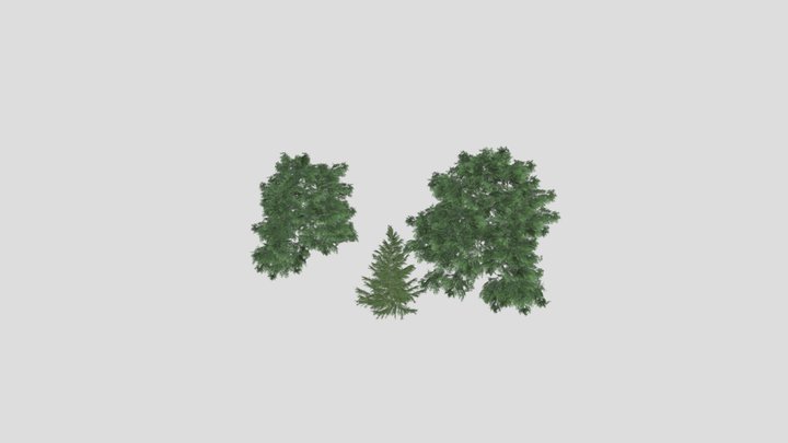Trees-alpha-overlay-joined 3D Model