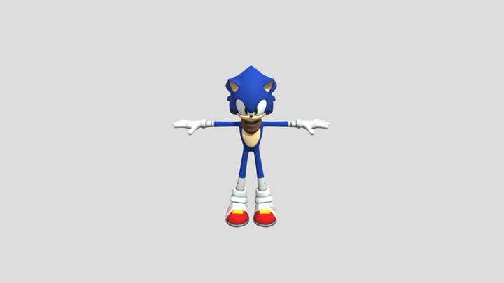 Shadow (Sonic Dash 2) Sonic Boom - Download Free 3D model by