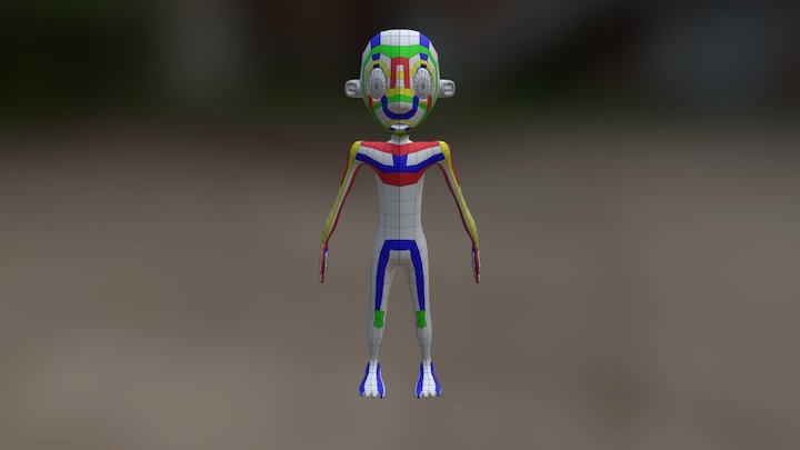 Personajemodel 3D Model