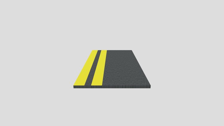 MAG Double Yellow Right Half by One Straight – Kostenloses 3D-Modell STL