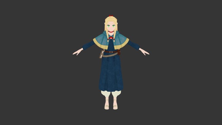 Marcille Donato (Delicious in Dungeon) 3D Model