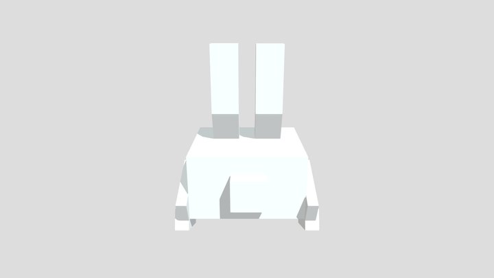 peko_rabbithead 3D Model