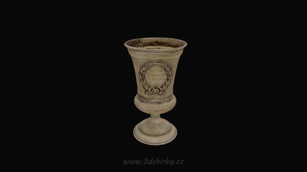 Memorial Cup / Pamětní pohár — Sketchfab embed 3D viewer