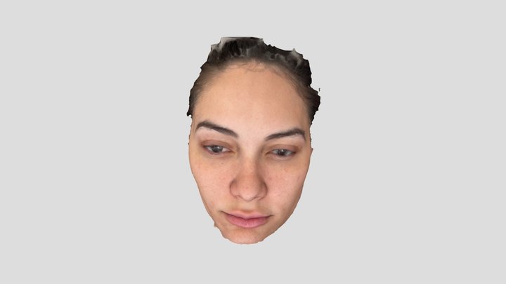 Camila Escopeta Mascara 01 3D Model