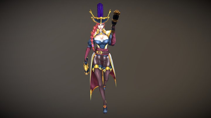 Miss Fortune 3D Model