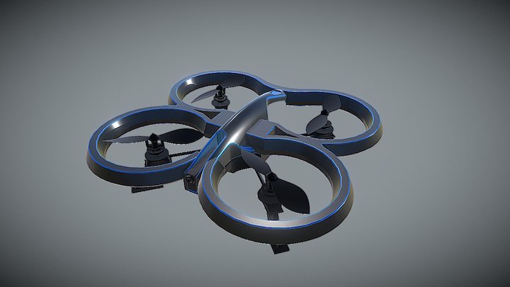 RC Quadcopter 3D Model