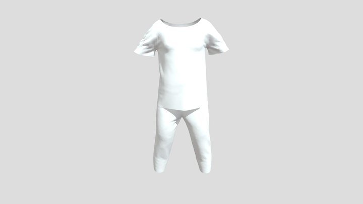 服装展示 3D Model