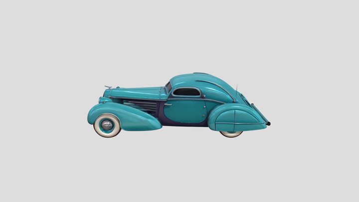 Cord 812 3D Model