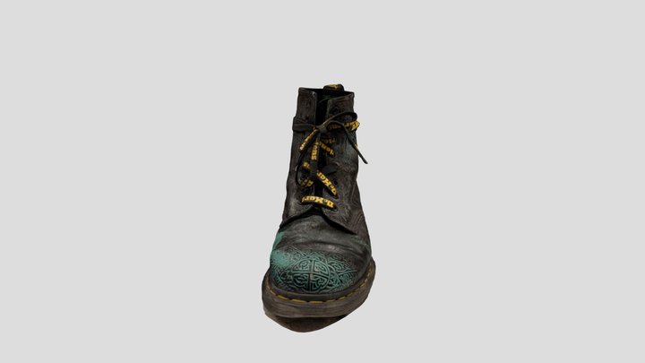 Dr.Martens 1460 ST. PATRICK’S DAY 3D Model