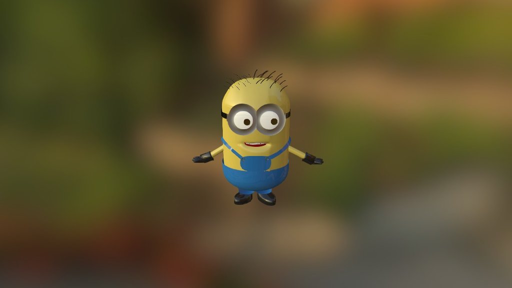 Minion-model - Download Free 3D model by bronywilson [e037e0b] - Sketchfab