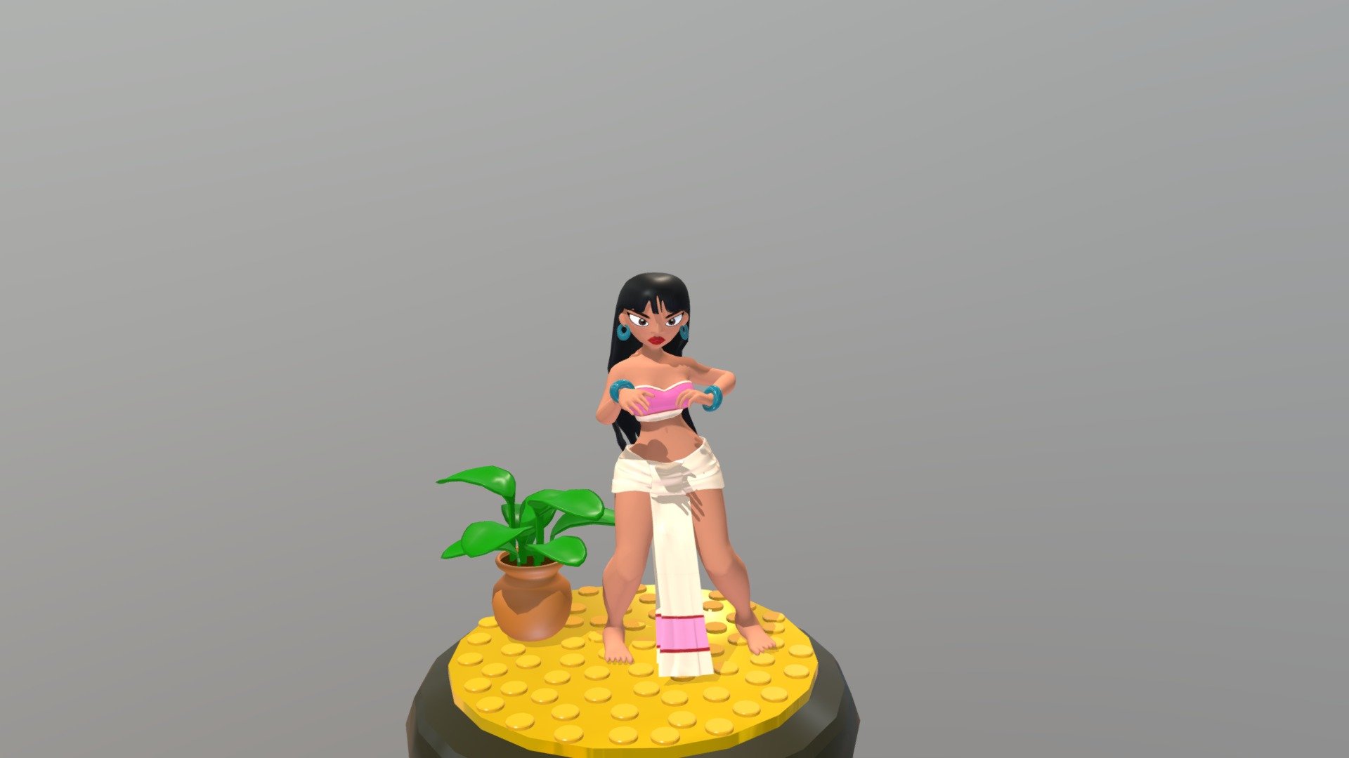 CHEL DEL DORADO (El camino hacia el dorado) - 3D model by dayanna2034  (@dayanna2034) [e0388ae]