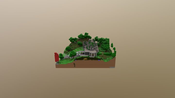 Modern House #1 3D Model