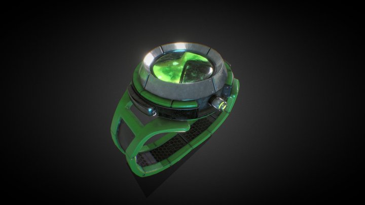 Ben 10 ALIEN FORCE - Omnitrix 3D Model